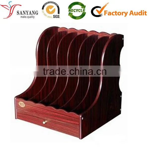 Business Stationery Document Folder File Table Desk Holder Wood Tray Quality Choice