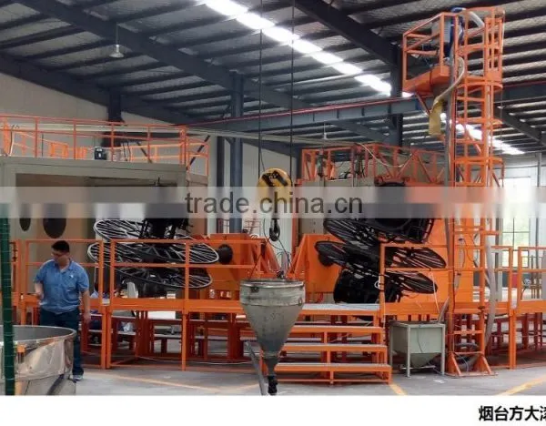 Latest Model and Design Four Arms Six Stations Rotomolding Machine for Manufacturing Plastic Products photo-4