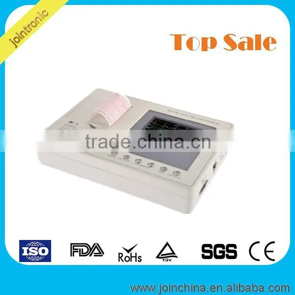 Top Sale Healthcare Portable Ecg Heart Monitor, 12 Lead Hospital Heart Monitor Manufacturer photo-3