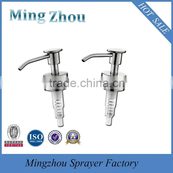 MZ-Factory Directly Supply Stainless Steel Lotion Pump/liquid Soap Pump 24/410 photo-4
