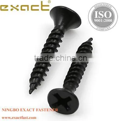 Drywall Screws Bugle Head Phillips Fine Thread Black Phosphated Self Tapping Screw photo-2