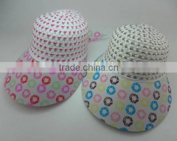 Professional Manufacturer Discount Top Grade Straw Hat Sun Visors photo-2