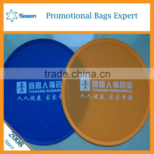 Cheap Plastic Frisbee With Hole Fashion Wholesale Foldable Frisbee Fan photo-6
