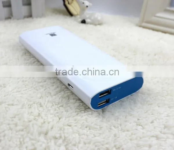 Factory Direct Mobile Power Bank for Smart Phone 10000mah High Capacity