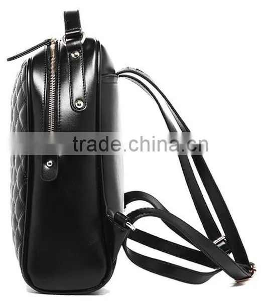 China Cheap Leather School Backpack photo-4