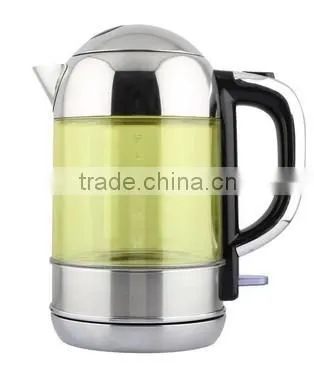 1.5L Anti-hot Plastic Glass Electric Tea and Water Kettle photo-3