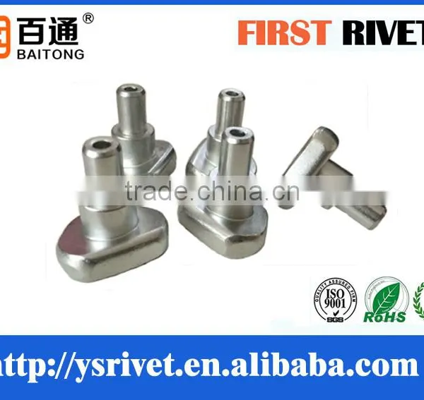 11x24.5 White Zinc Color Semi Tubular Rivet Steel Rivet photo-3