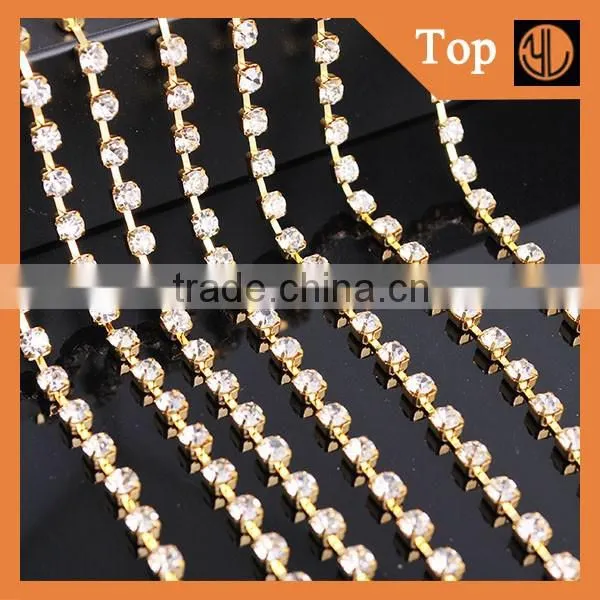 Bling Bling Sew on Rhinestone Cup Chain for Sexy Bikini photo-5