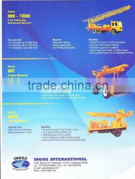 Borewell Drilling Machines