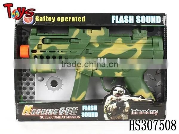 Plastic Infrared Ray Sound Electric Airsoft Gun photo-4