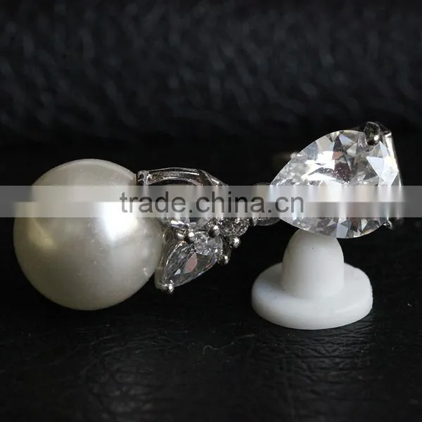 Wholesale Simple Design Earrings Jewelry Earring Holder Hanging Pearl Earrings photo-2