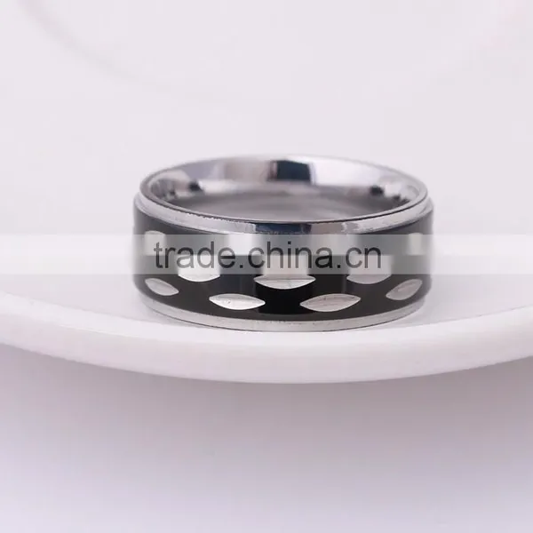 Hot Selling Fashion Water Cube Shape Fashion Couples Finger Ring photo-2