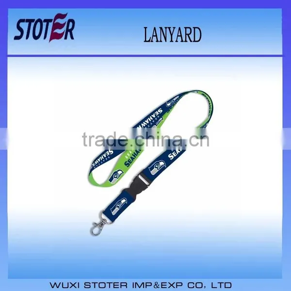 2.0*90+14cm Polyester NFL Lanyard