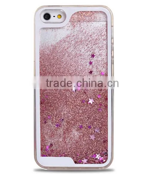 PC Material Matte Hard Cover Hourglass Bling Glitter Phone Case for IPhone6/6s photo-6