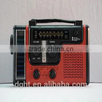 Solar Radio Dynamo Flashlight Radio