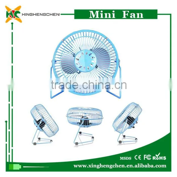 High Speed Cooling Fan 4" Colorful Small Table Fan photo-6