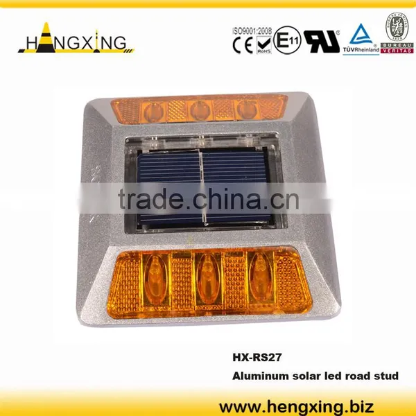 RS27 LED Synchronous Flashing Solar Road Stud Aluminium Made photo-3