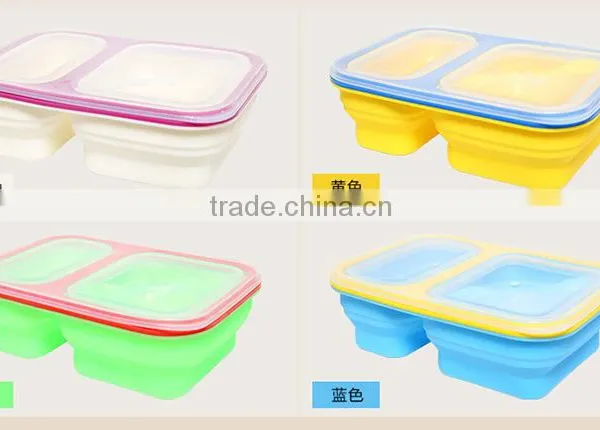 2016 New Bento Storage With Spoon Microwave Food Container Dinner Plate photo-3