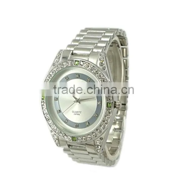 New Models New Look a Ring on the Dial Design Diamond Alloy Watches Lady Wristwatch photo-4