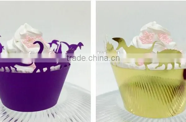 Free Sample Cut Wedding Cupcake Box Laser Cut Gift Box photo-3