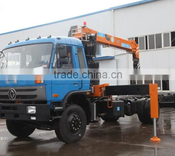 8 Ton at 2.5m, Truck Mounted Crane, SQ8S4, Best Telescoping Boom Truck Mounted Crane 8 Ton. photo-5