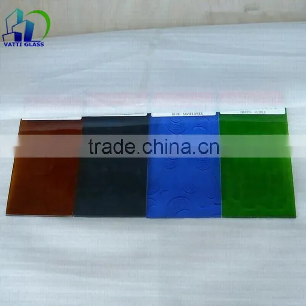 Colorful Patterned Glass Art Glass Porch (the Crab Apple, the Mayflower, Diamonds, Etc) photo-2