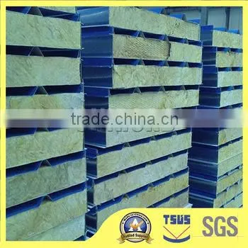 Exterior Wall 80kg/m3 Rock Wool Fireproof Insulation With Metal Coating photo-3