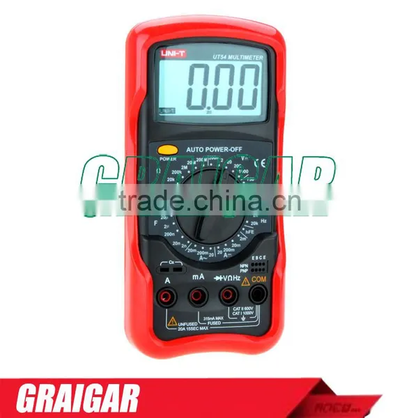 Standard Digital Multimeters UNI-T UT54 DC/AC Voltmeter Ammeter Ohmmeter Tester LCD Backlight Multimetro Ammeter Multitester photo-4