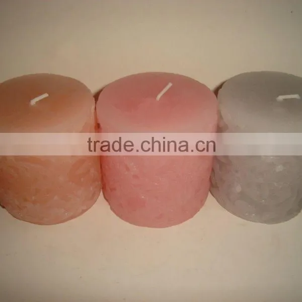 Cheap Wholesale Home Decorative High Quanlity Art Pillar Candle Wedding Candle Wax photo-3