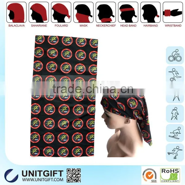 Wholesale Custom Multifunctional Bandana Headband MOQ 100PCS photo-2