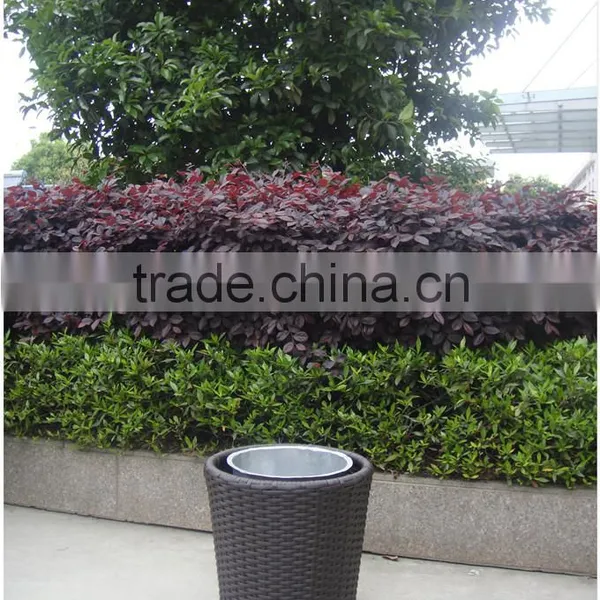 Handmade Rattan Garden Flower Pot photo-4