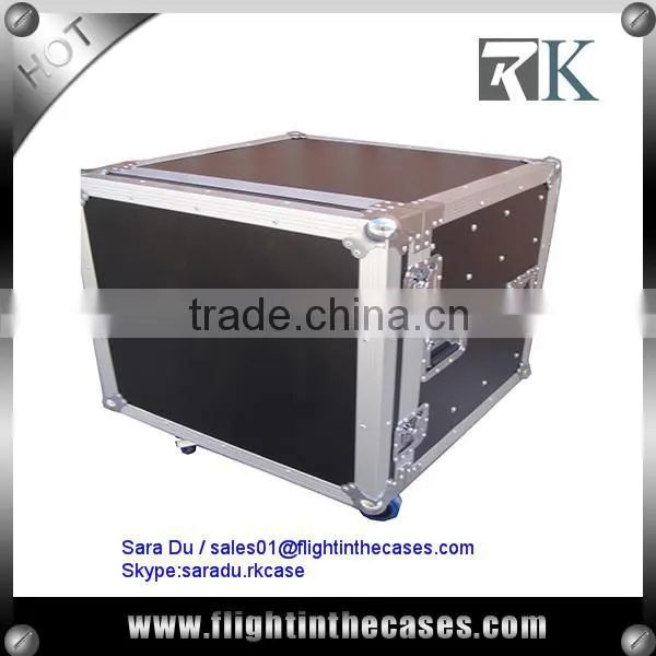 12U Rack Drawe Case With Wheels, Flight Case With 4 Drawers photo-2