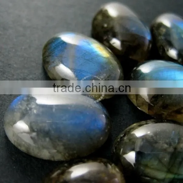 13x18mm AAA Grade Labradorite Shining Blue Oval Cabochon Special Jewelry Findings Supplies for Ring,DIY Pendant 4120057 photo-5