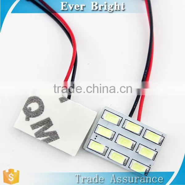 5730 9SMD Led Light Panel Led 12v for Car T10/festoon Led Small Panel Light photo-2