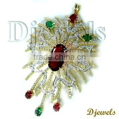 Diamond Pendants, Diamond Jewelry, Bridal Pendants photo-2