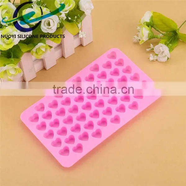 Mini Heart Shape Easy Release Ice Cube Tray Silicone photo-4