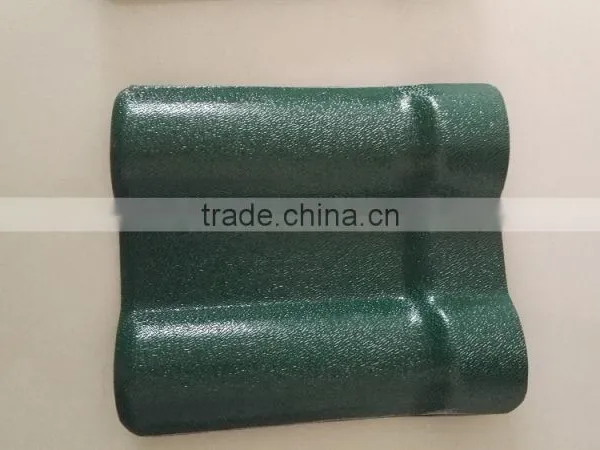 European Different Color Spanish Style Synthetic Resin Roof Tile photo-3