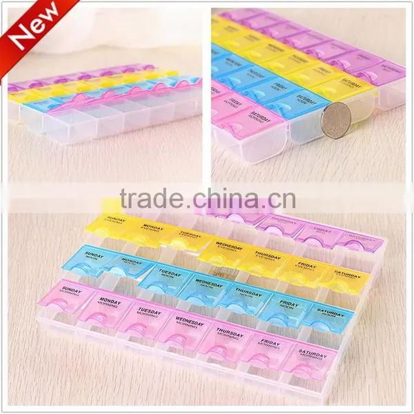 China Manufacture Plastic Pocket Size Pill Box photo-2