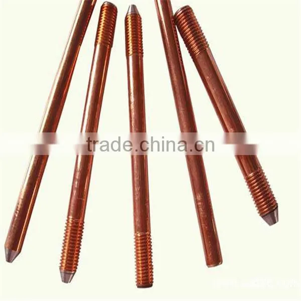 High Voltage Solid Copper Bonded Steel Ground Rod photo-6