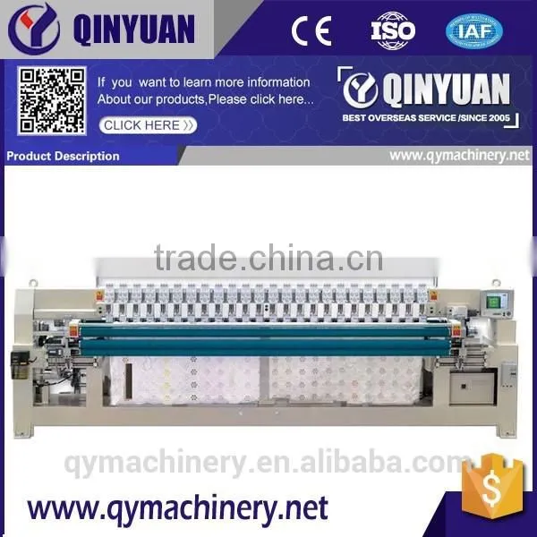QINYUAN 33 Heads 3 Needles Embroidery Quilting Machine photo-3