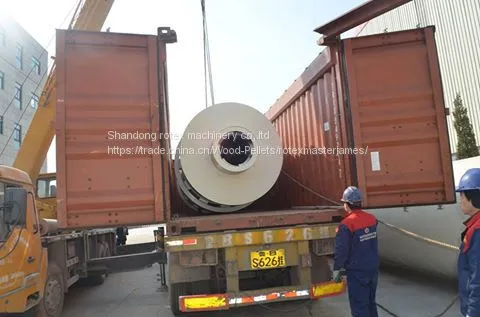 Firewood Wood Chips PKS High Quality Performance Rotary Dryer Machine photo-2