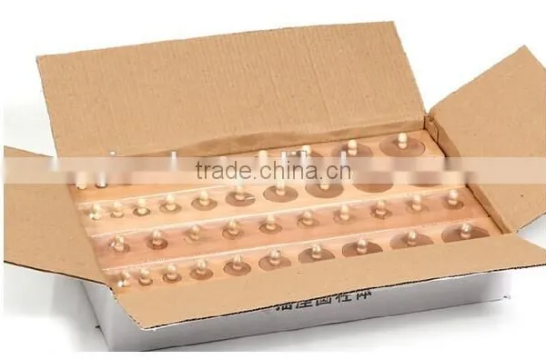 Teaching AIDS Wooden Educational Toys Montessori Cylinders Blocks photo-6