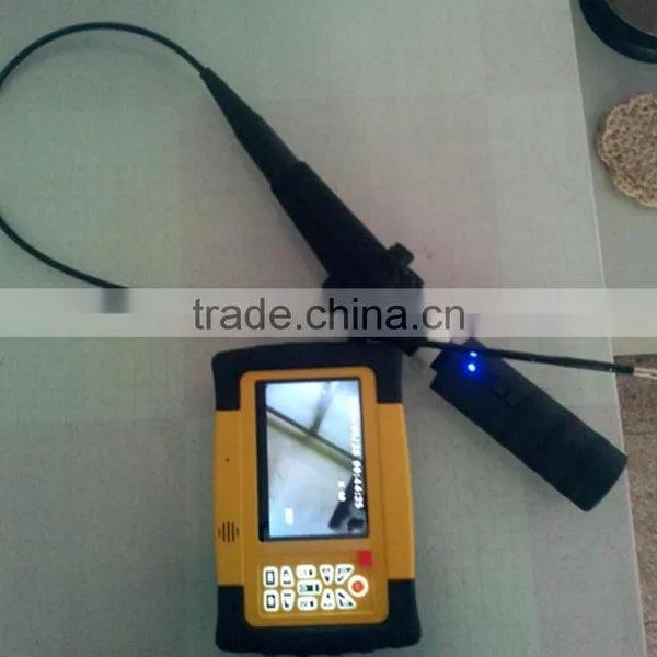High Quality Aero Engine Inspection Borescope Endoscope With 5"display 6mm Lense 300,000pixels Resolution IP Camera