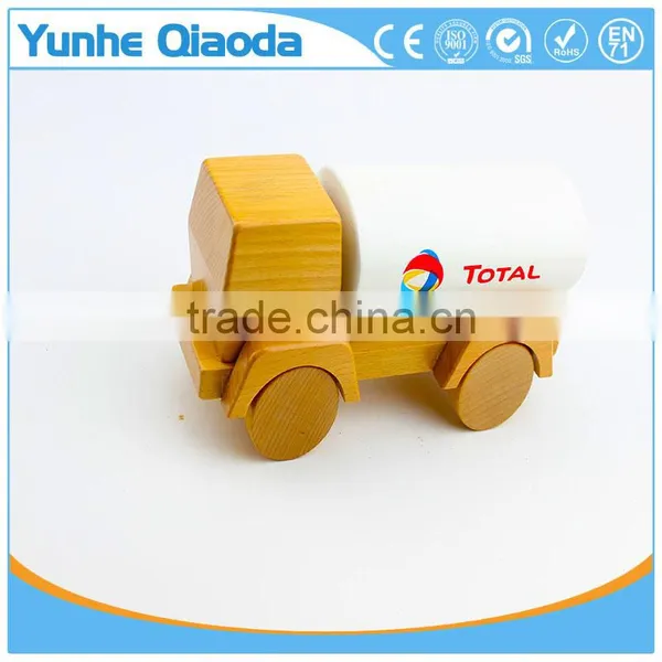 Wood Toys Oil Tank Toy for Kids,Education City Games Wooden Car Model Toy photo-4