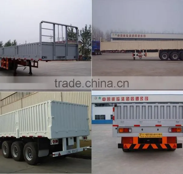 25~60ton Drop Side Tractor Trailer photo-4