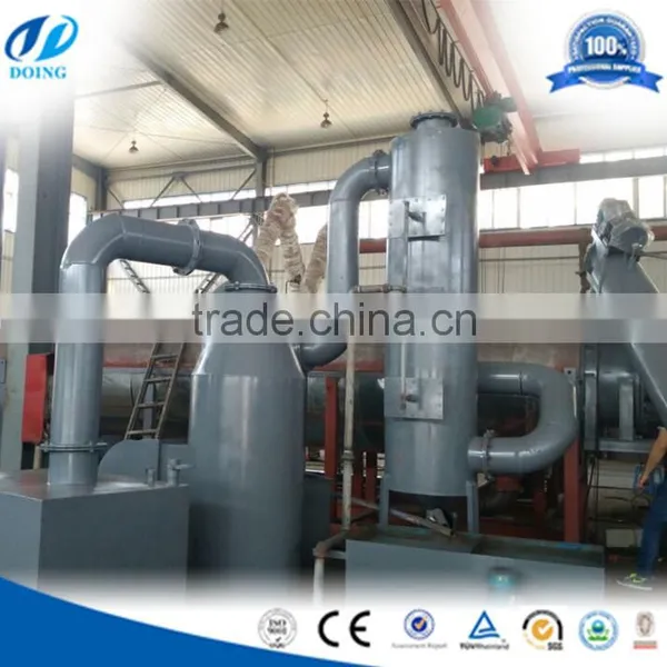 Scrap Tyre Processing Pyrolysis Plant Continuous Waste Tire Pyrolysis Machine photo-5