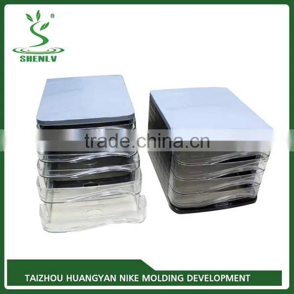 High Quality Professional A4 Filing Cabinet Plastic Inject Mould ,box Mould From China