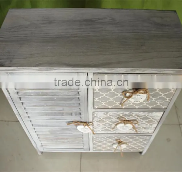 Unfinished Multi-function Wood Ambry photo-5