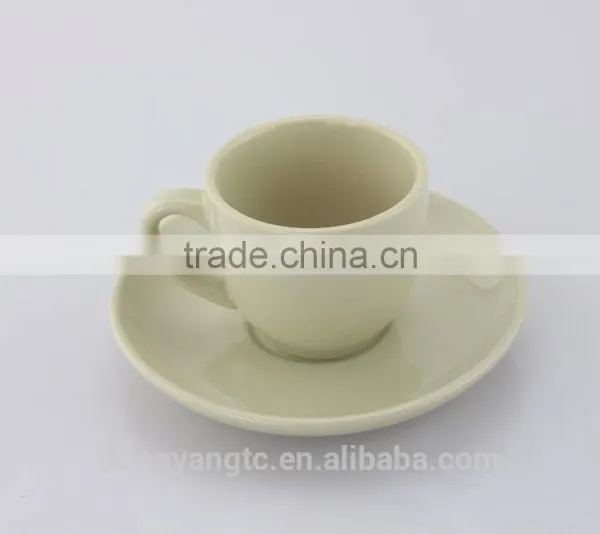 China Factory Wholesale Custom Color Printed Ceramic Porcelain Coffee Tea Cup and Saucer Set photo-3