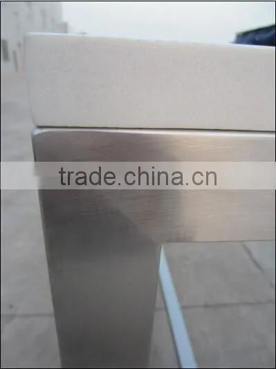 Quality Modern Stainless Steel High Bar Table photo-4